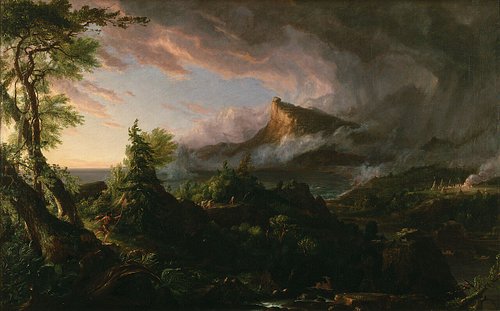 Starting in 1833 Thomas Cole spent 3 years creating The Course of Empire, a series of five paintings describing the arc of hu...