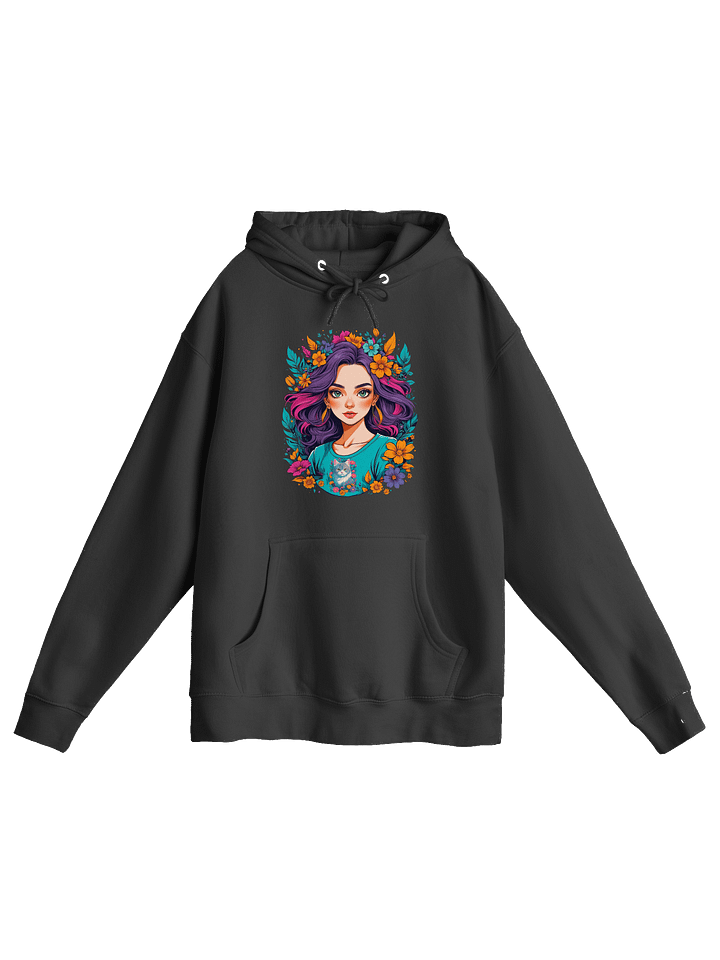 Bloomcore Flower Girl - Lane Seven Premium Pullover Hoodie - v2 product image (2)