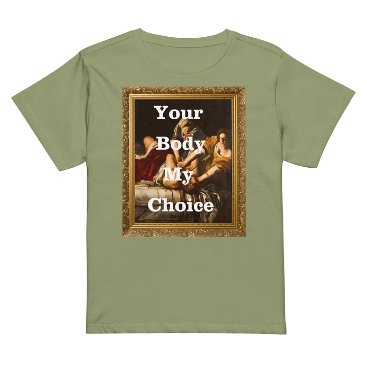 Judith Slaying Your Body My Choice High-Waisted T-Shirt product image (32)