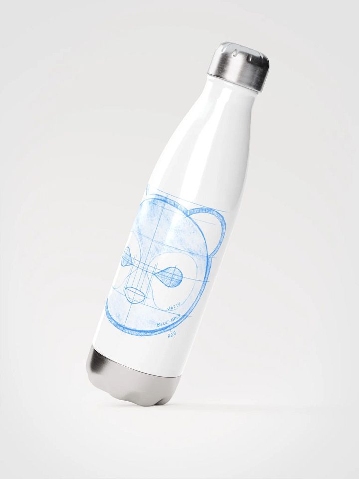 Panda Sketch Logo Water Bottle product image (2)