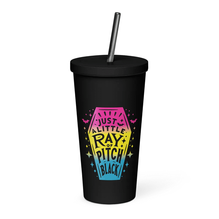 Little Ray Pan Flag Insulated Tumbler product image (1)