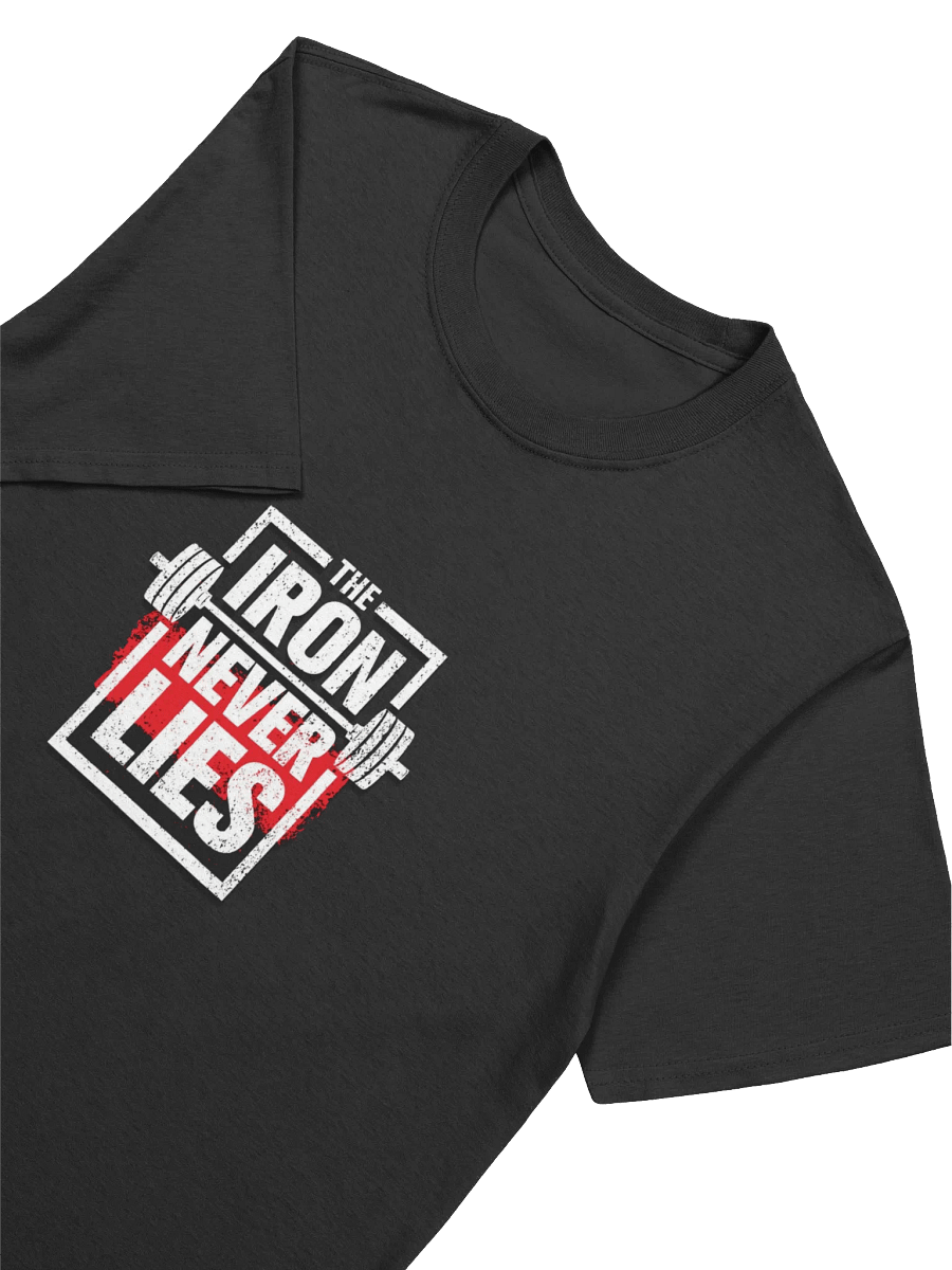 Iron Never Lies Barbell Tee product image (21)