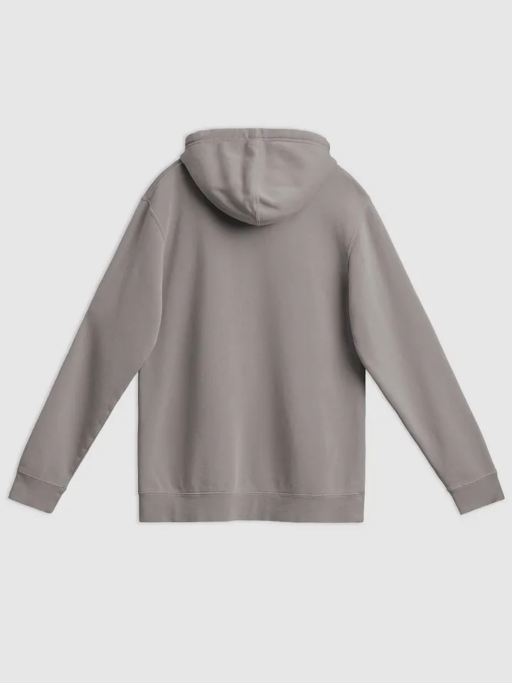 In My Head (white) printed pigment hoodie product image (2)