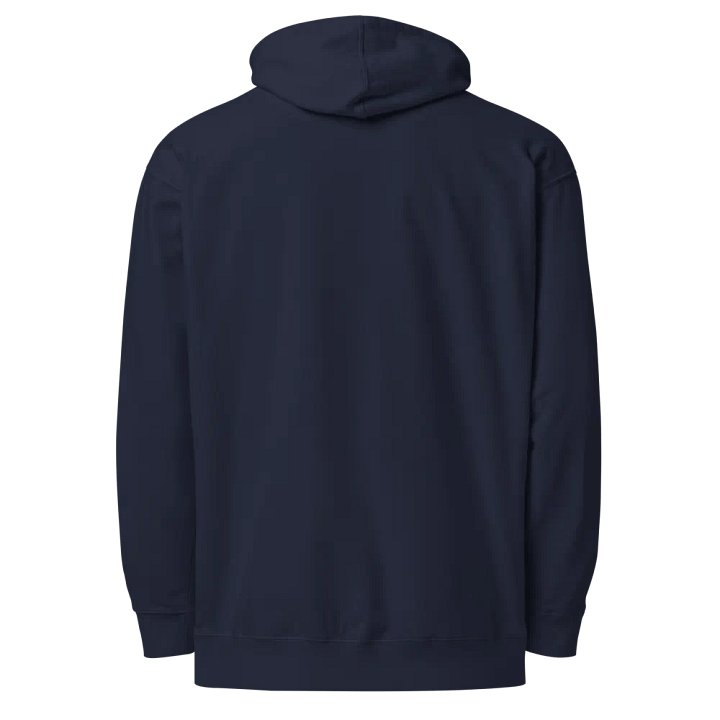 Tsuki Embroidered Hoodie - Navy product image (2)