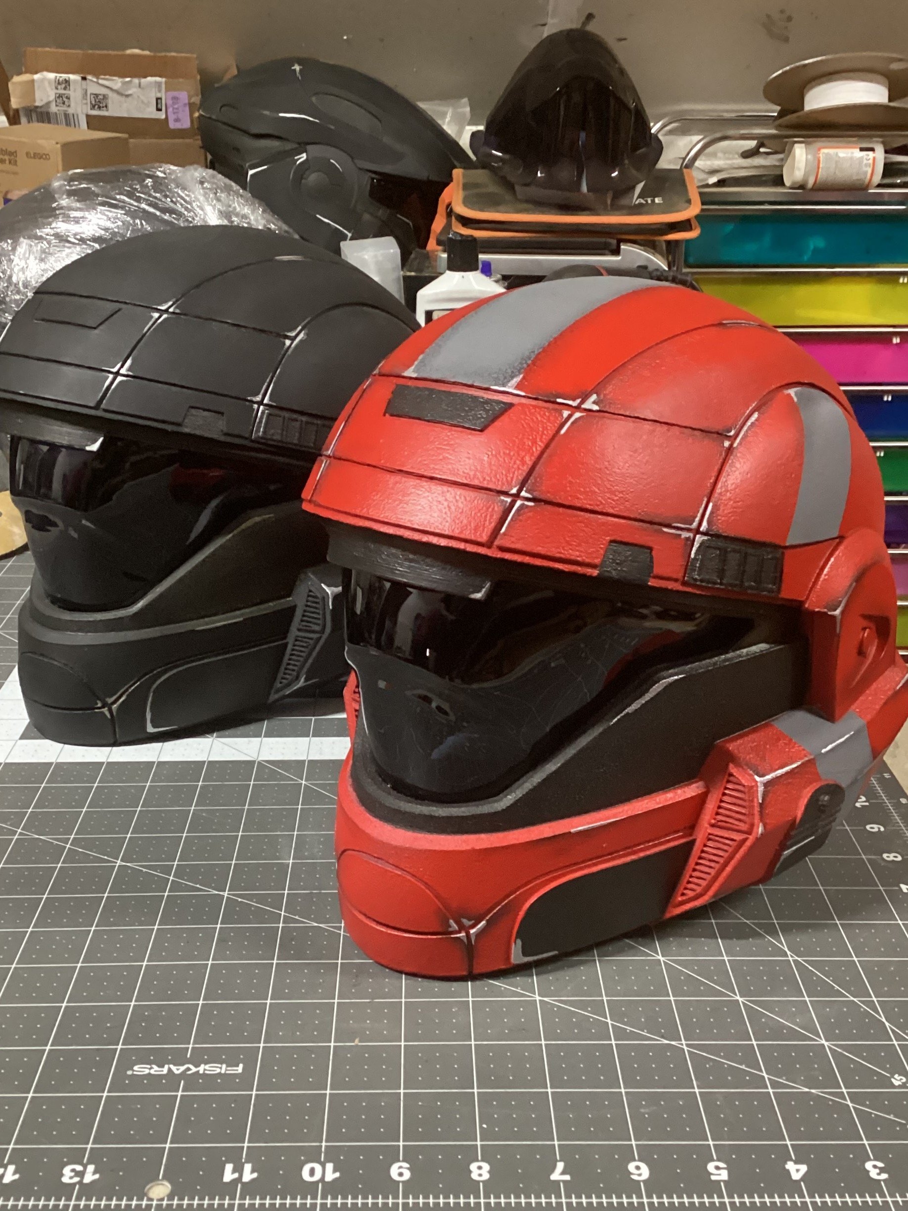 reach odst helmet Life-size 3d printed prop product image (4)