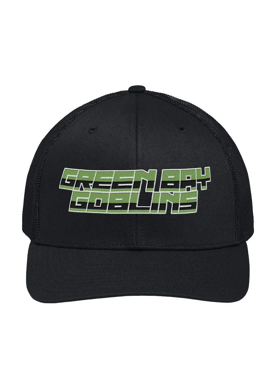 Green Bay Goblins Text Trucker Hat product image (7)