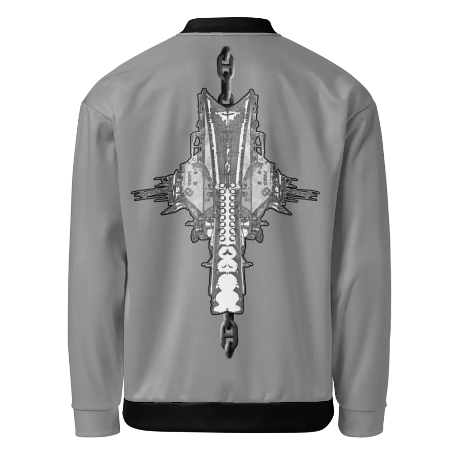 Gray Foss double tug Bomber Jacket product image (3)
