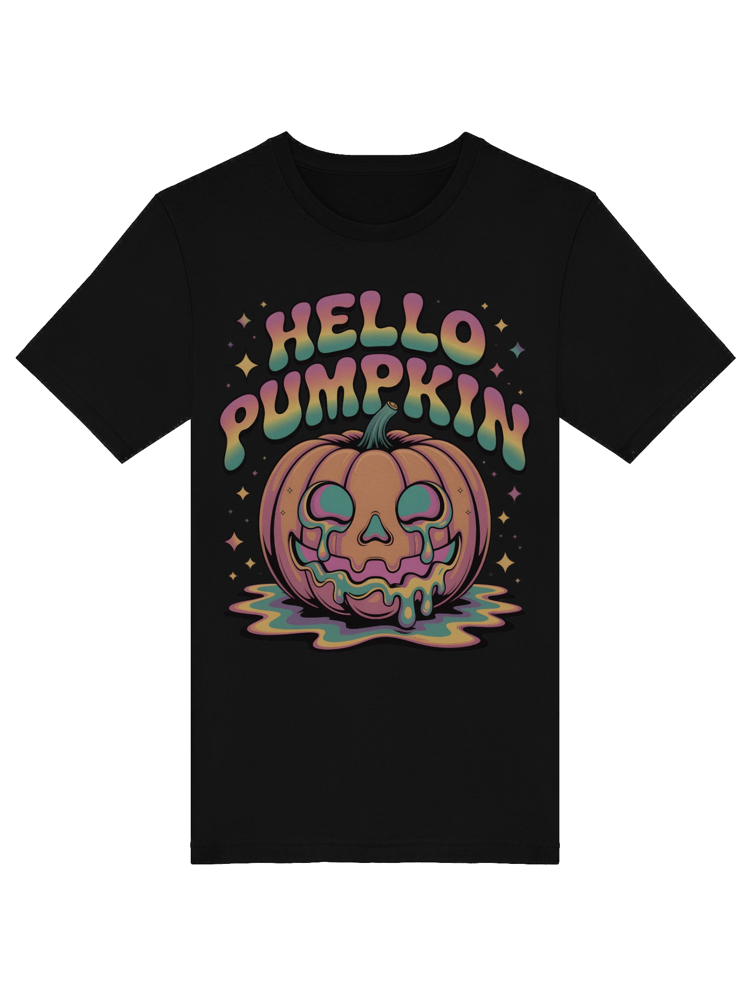 Melting Pumpkin Hello T-Shirt product image (5)