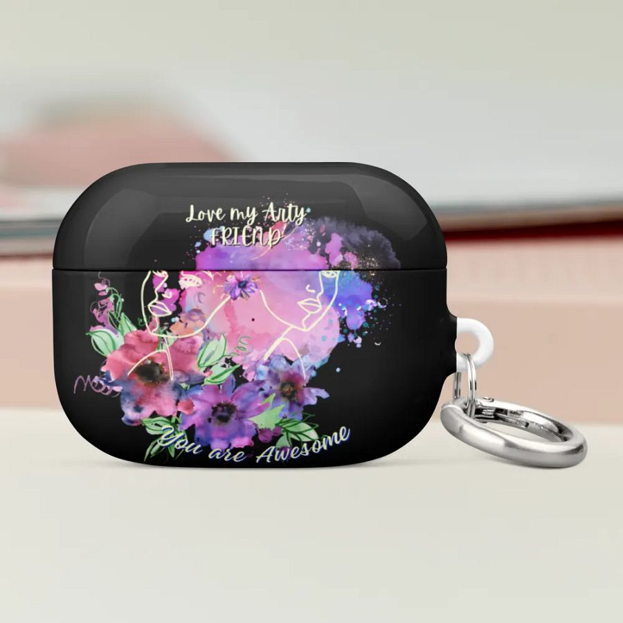Whimsical Friendship All-Over Print AirPods® Case for your special friend product image (7)