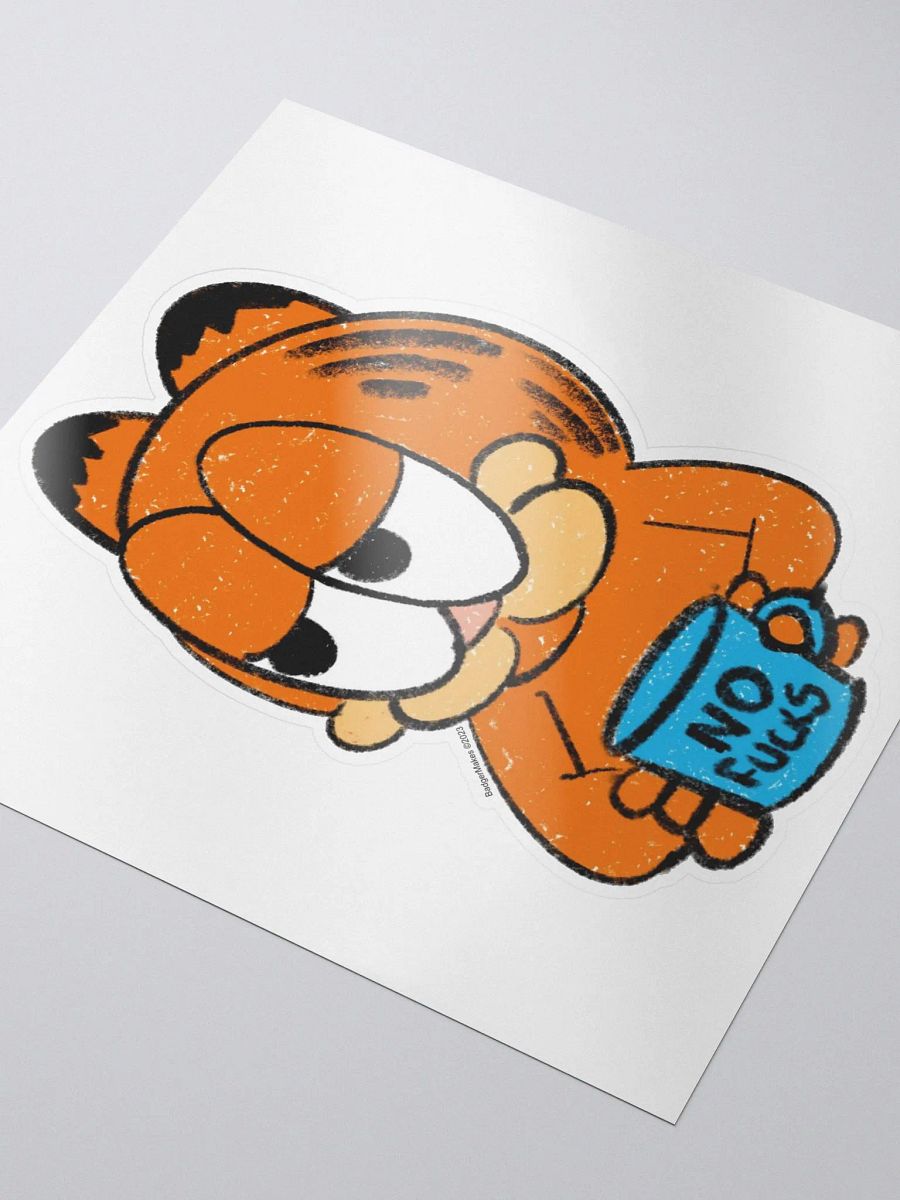 No Fs Cat Sticker product image (3)