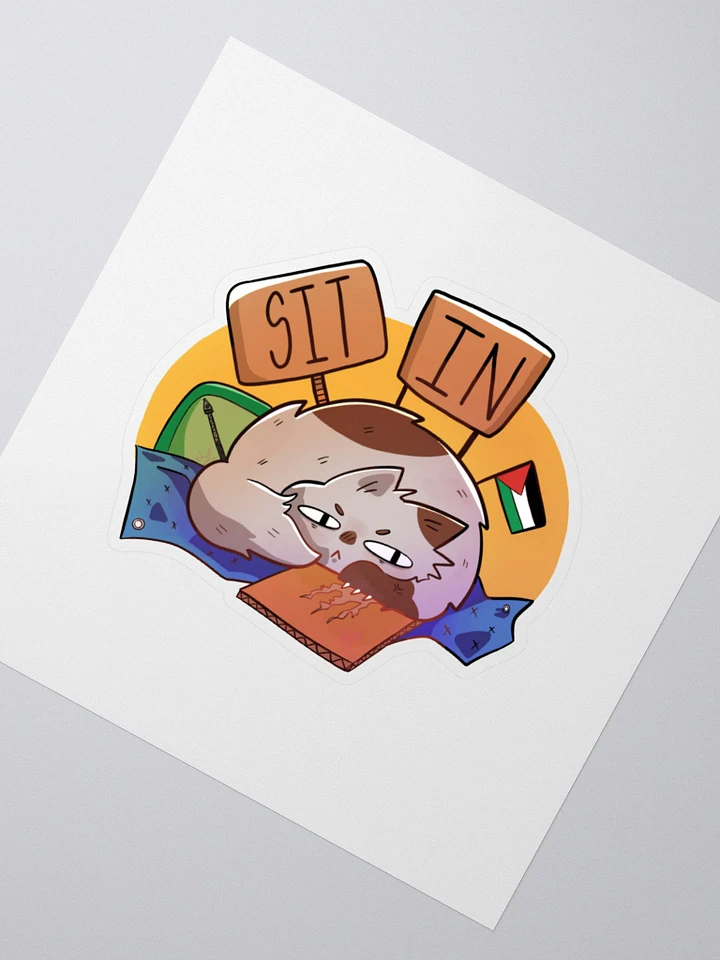 Sit-In Sticker product image (2)