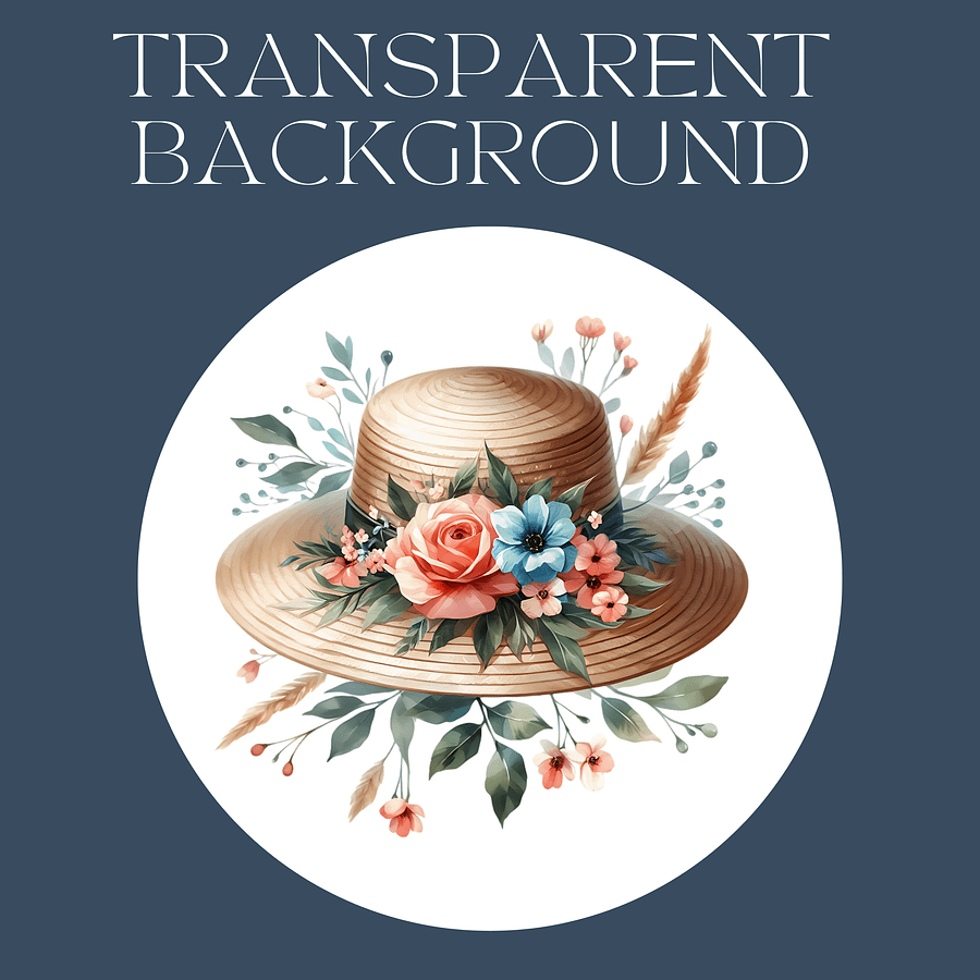 Classic Watercolor Church Hat Clipart product image (5)