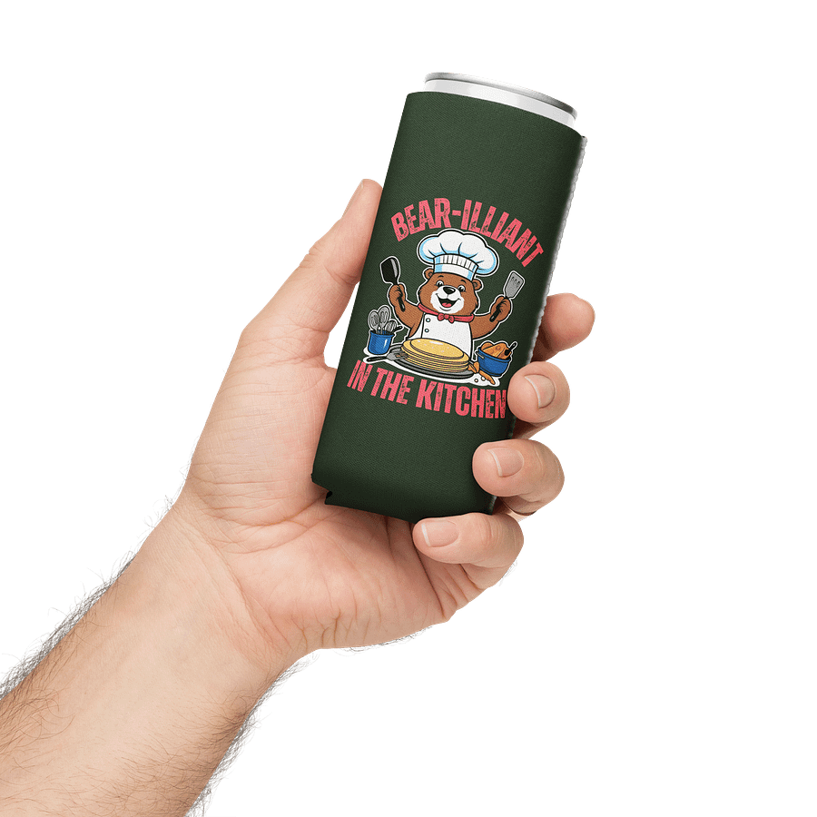 bear-illiant in the kitchen coozie can cooler product image (4)