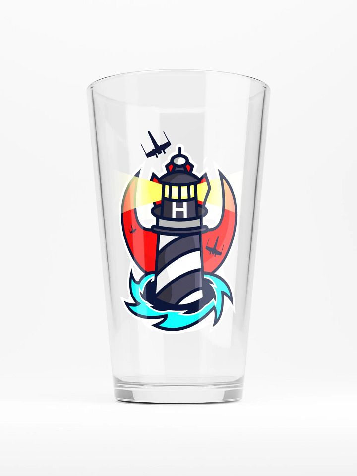 Retro Logo Pint Glass product image (1)