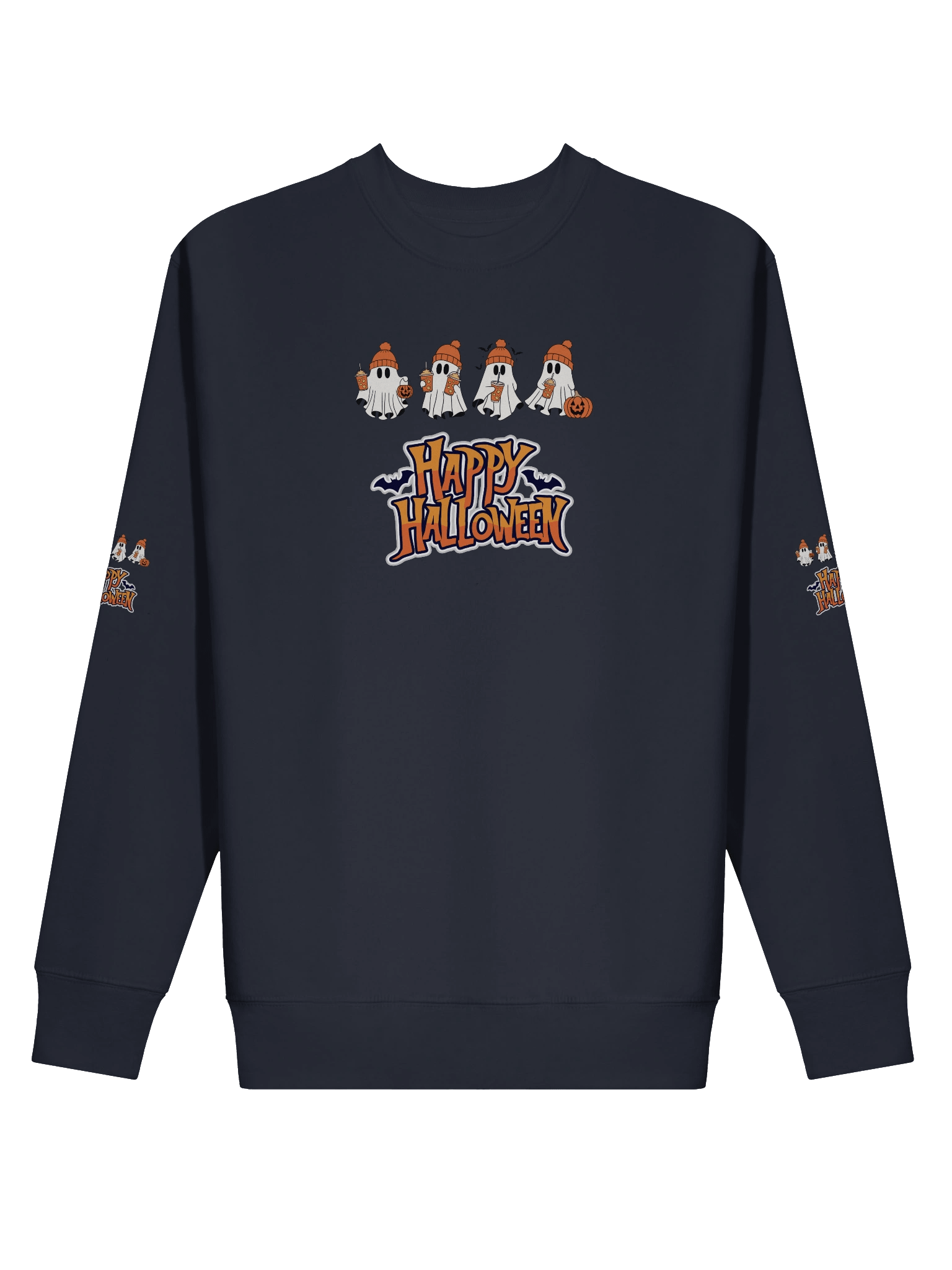 Happy Halloween Cute Ghosts Sweatshirt product image (16)