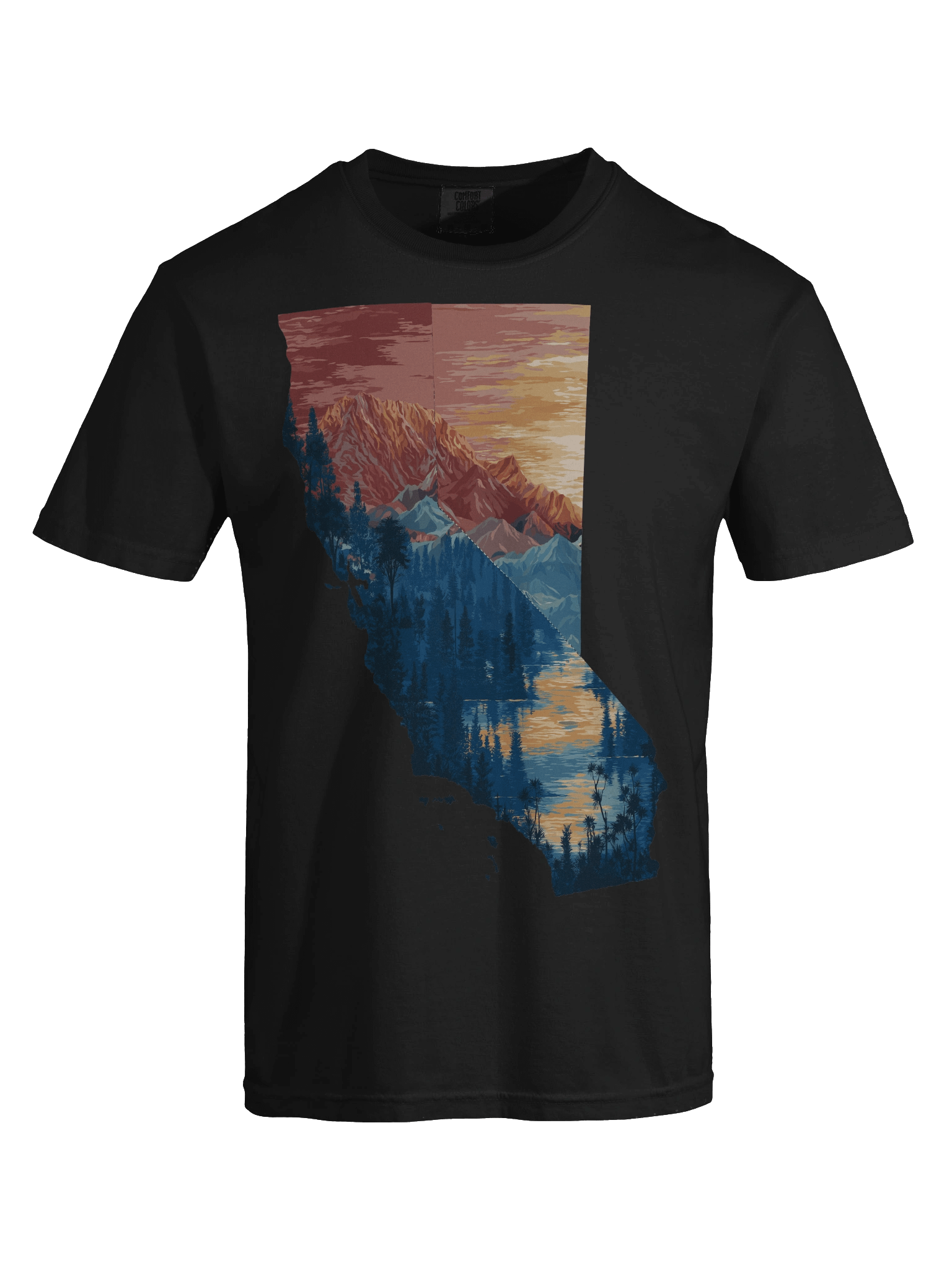 Golden Horizons – California Landscape Tee product image (34)
