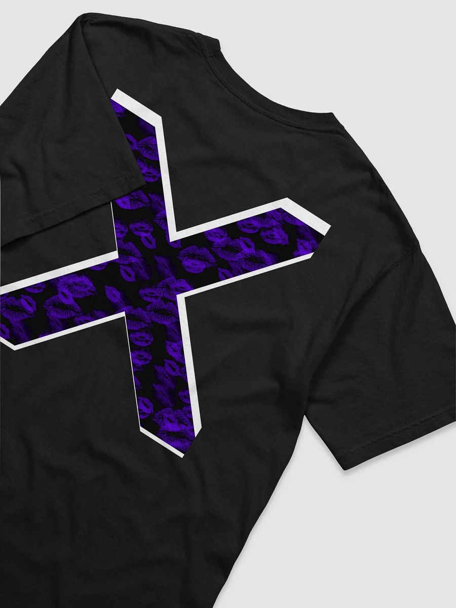 Black X Purple Lipstick Kisses Shirt product image (43)