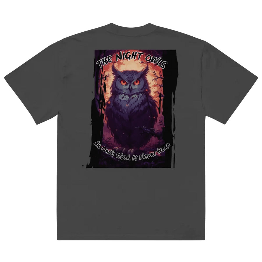 the night owl never done oversized tee product image (19)