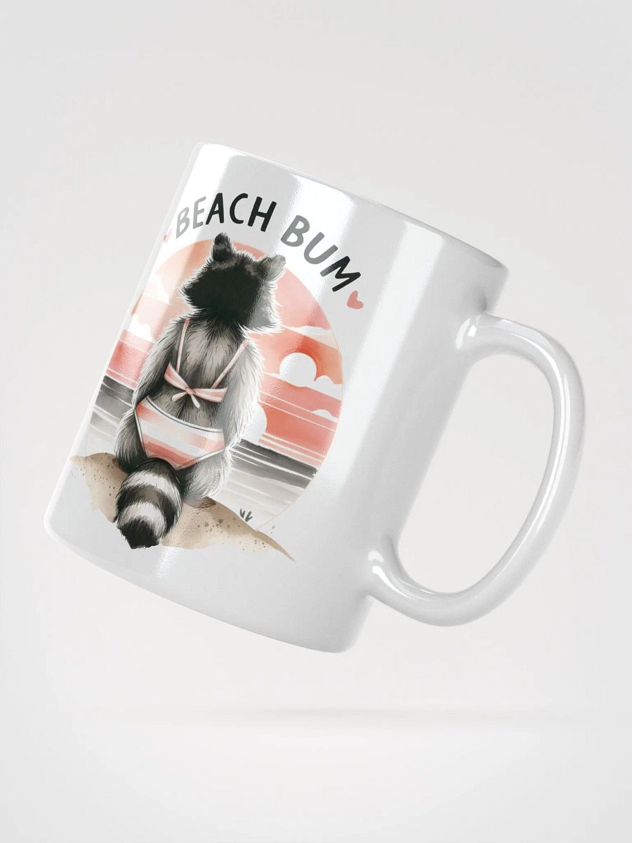 Bikini Beach Bum Raccoon Mug product image (5)
