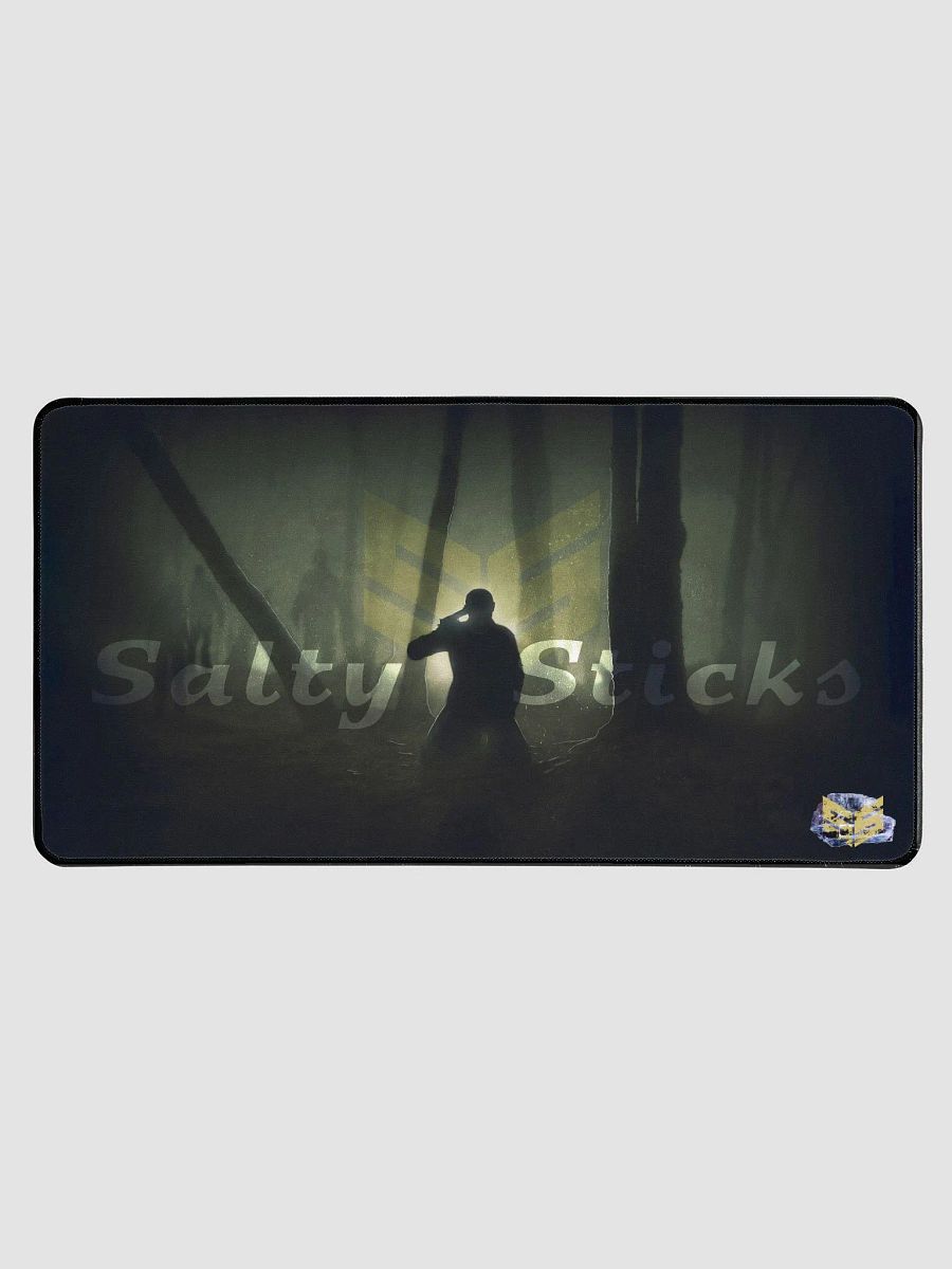 Salty Sticks (YT Banner w/Logo 2) Desk Mat product image (1)