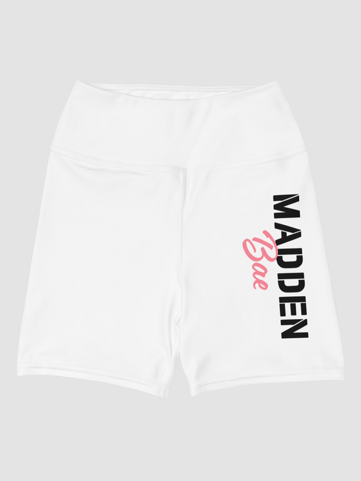 Madden Bae Yoga Shorts White product image (1)