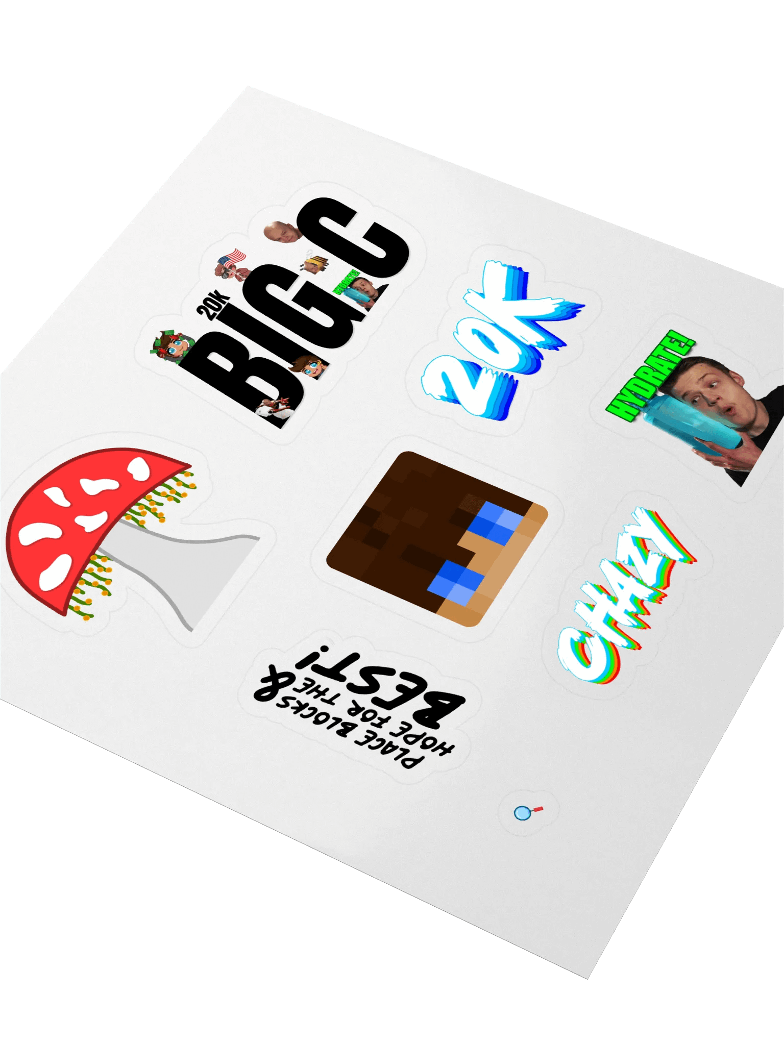 Chazyyyboi Multiverse Sticker Sheet (Limited Edition) product image (3)