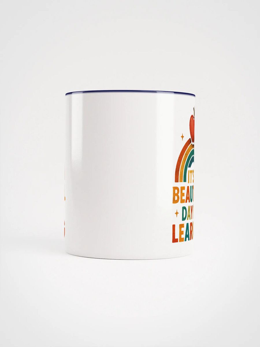 Beautiful Day for Learning Mug – Colorful Rainbow Teacher Cup product image (5)