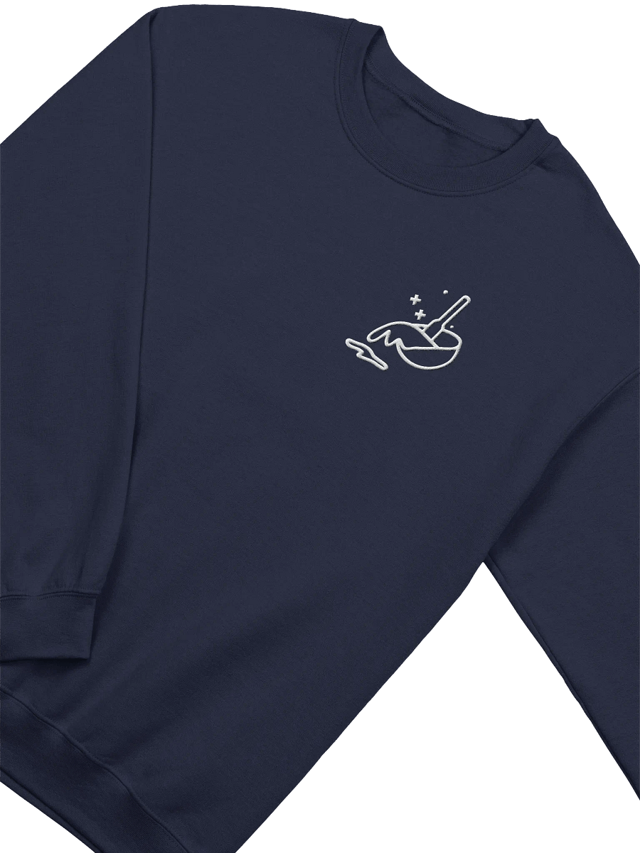 The Amateur Embroidered Sweater (Dark) product image (4)