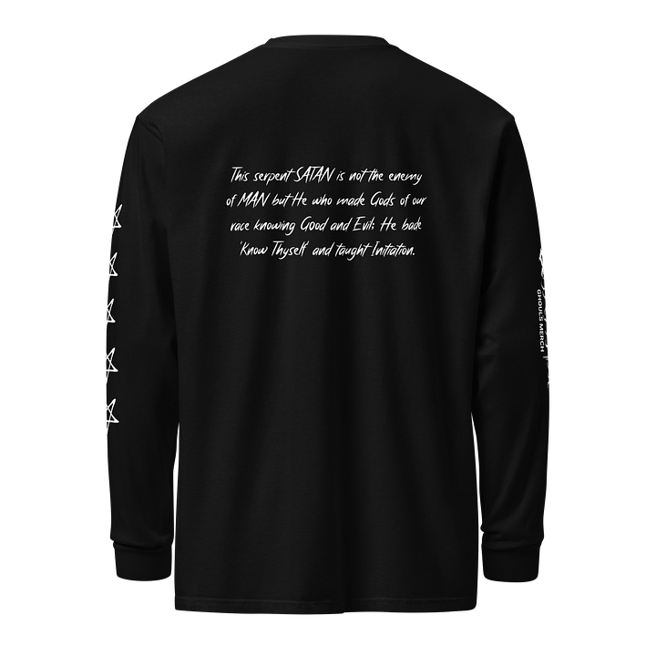 Baphomet Wings Unisex Long Sleeve Shirt product image (2)