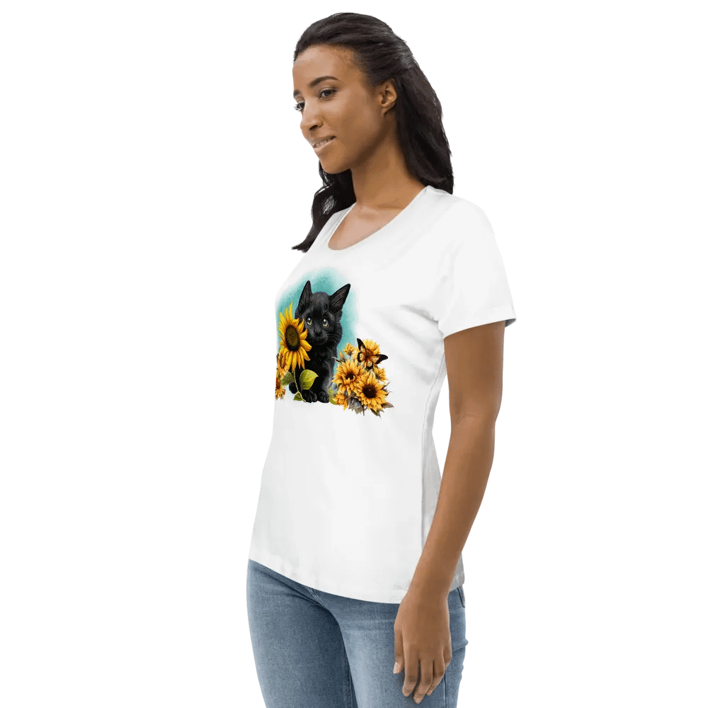 Sunflower Kitten Women's Eco Tee product image (3)