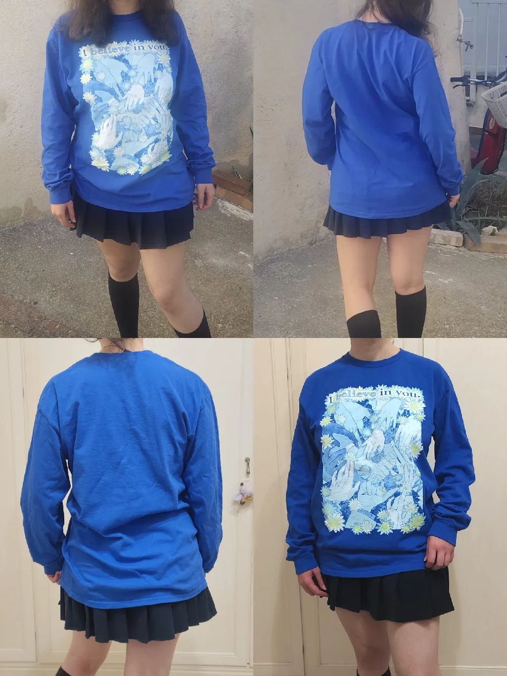 I believe in you - Long Sleeve Shirt product image (2)