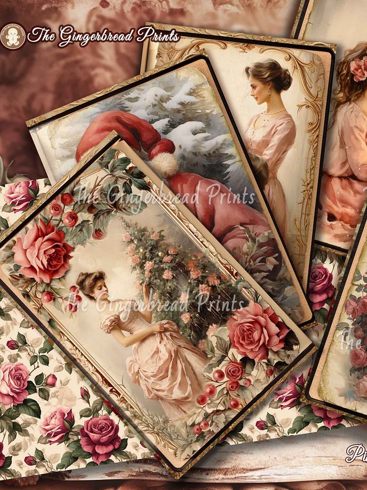 Pink Rose Christmas Journal + Add-on Jumbo Collection product image (2)