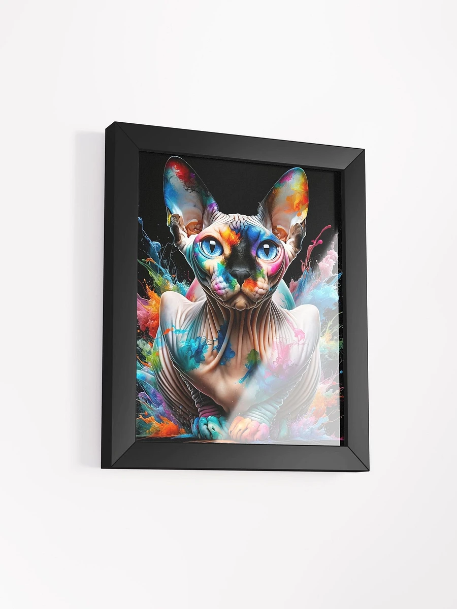 Framed High-Quality Matte Poster (in): Sphynx product image (27)