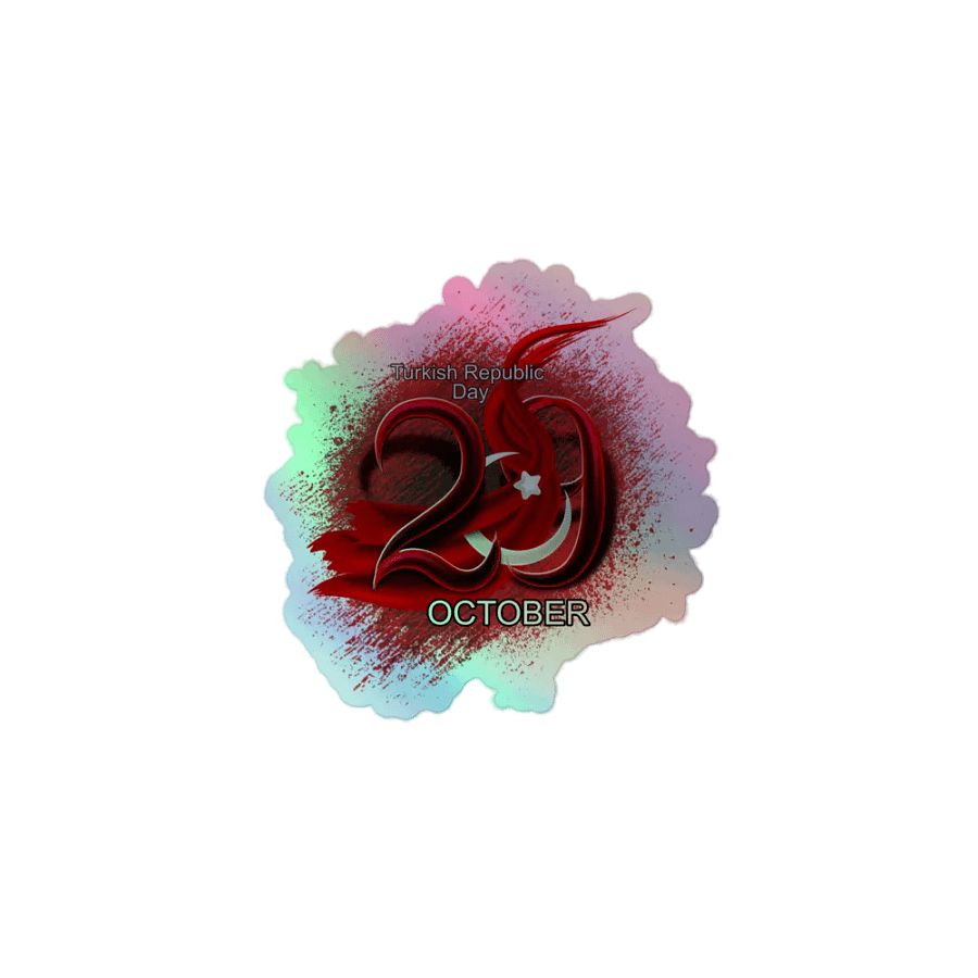29 October Turkish Republic Day Sticker product image (1)