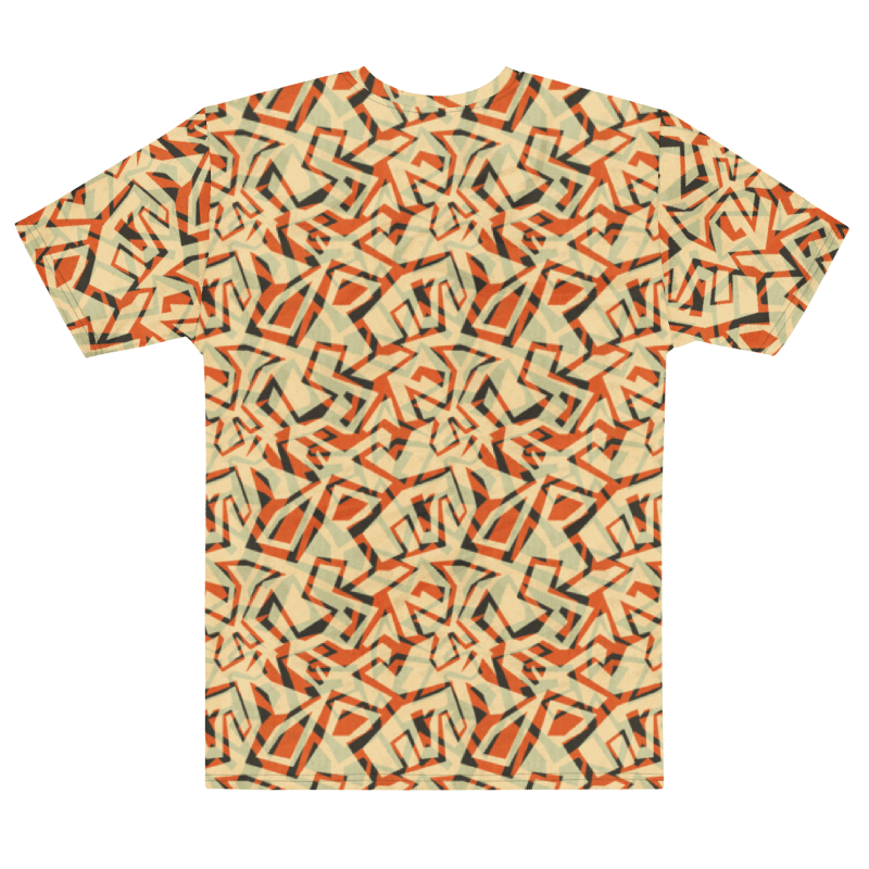 Orange Grunge | Crew Neck T-Shirt product image (7)