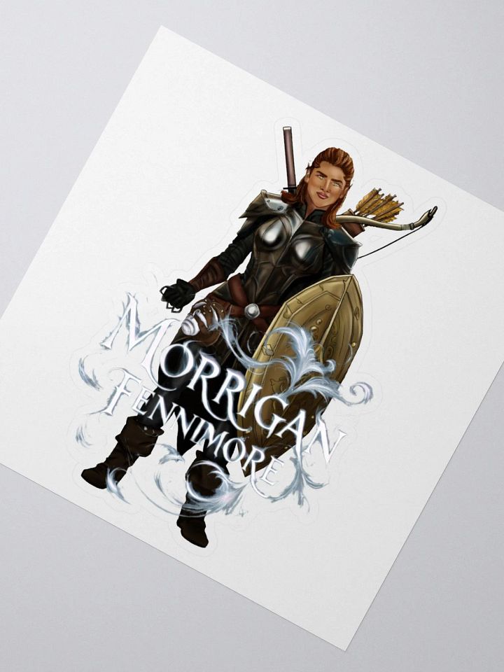 NoobPodcast Morrigan Fennimore Plain Sticker product image (5)