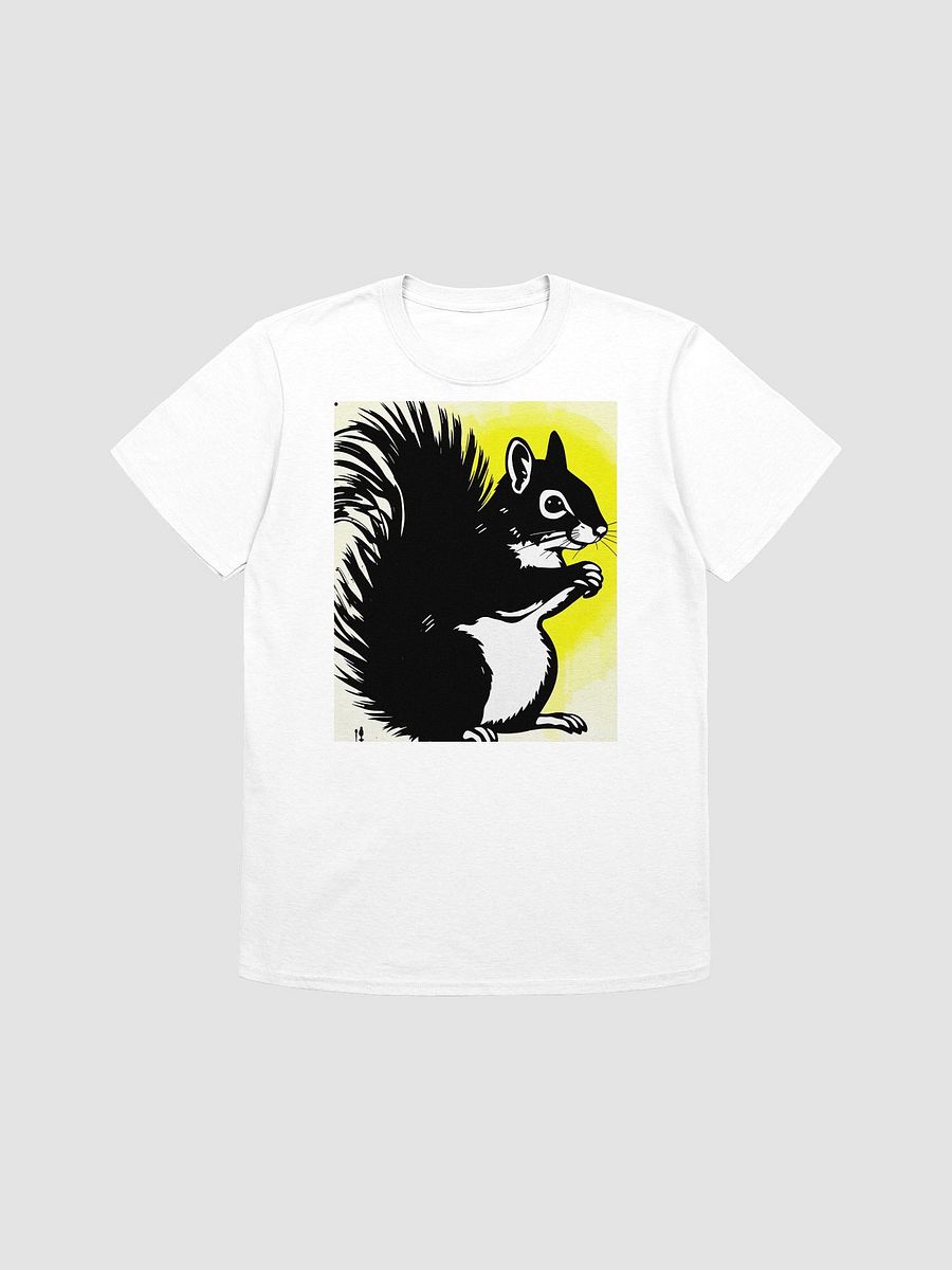 Whimsical Squirrel stencil art Unisex T-Shirt product image (1)