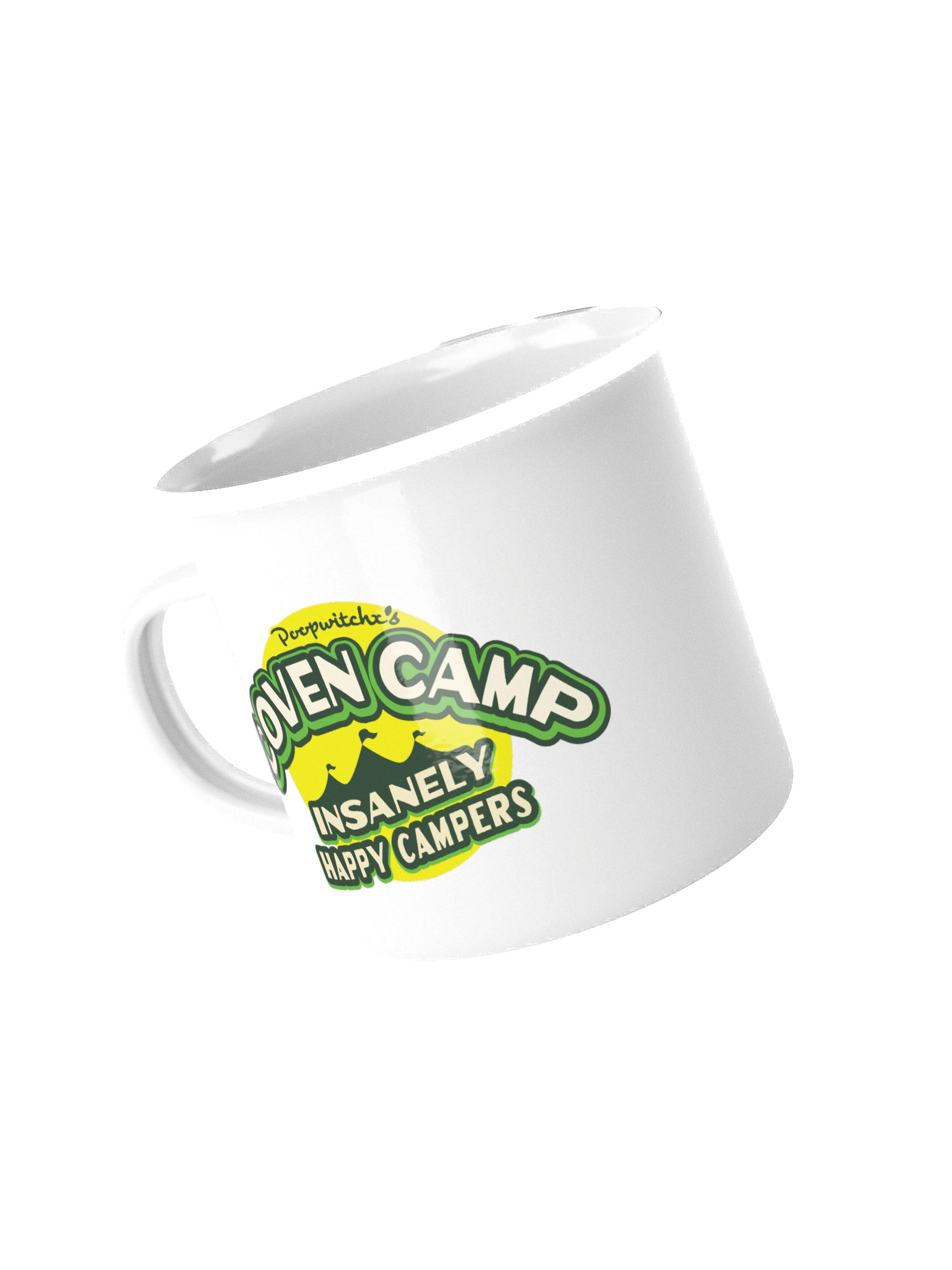 Insanely Happy Campers Metal Mug product image (4)