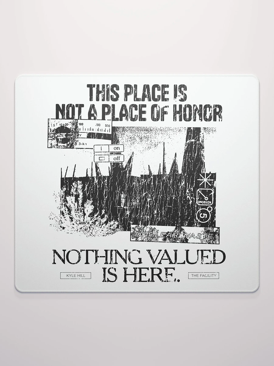THIS IS NOT A PLACE OF HONOR (mousepad) product image (2)