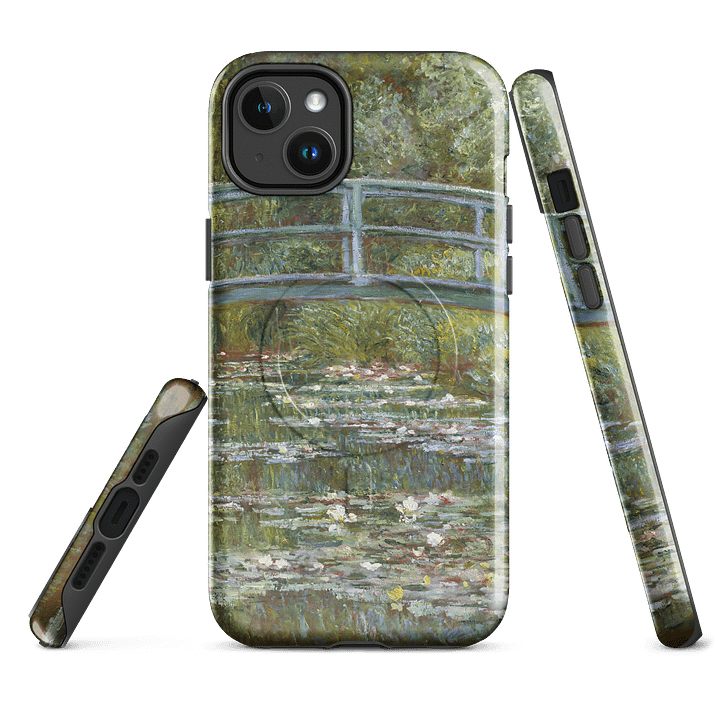 Monet Water Lily Bridge iPhone® MagSafe® Tough Case product image (3)