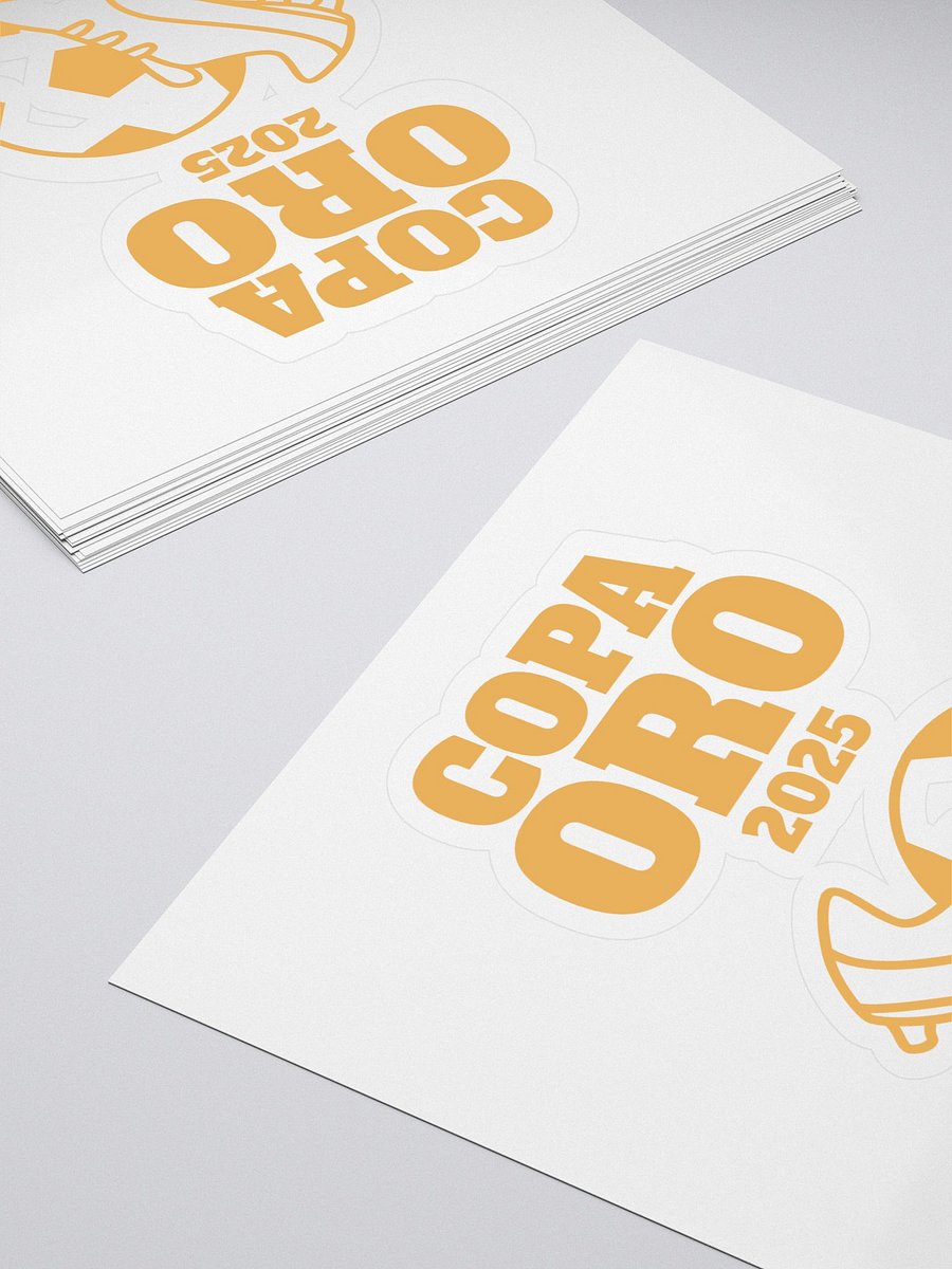 COPA ORO 2025 Soccer Map Stickers product image (4)