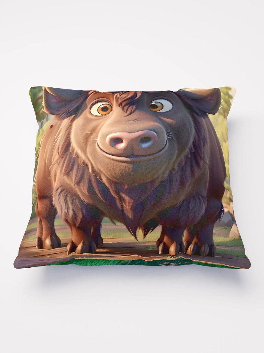 Endangered Species - Mexico - Bison All-Over Print Pillow product image (5)