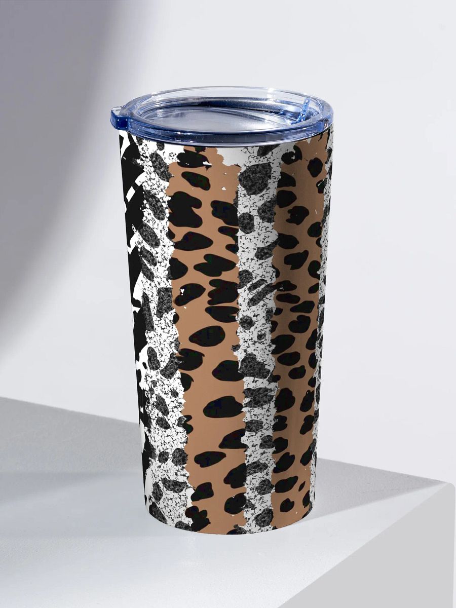 Leopard Glitz 20oz Tumbler gift for eneraners safari ladies men friends product image (2)