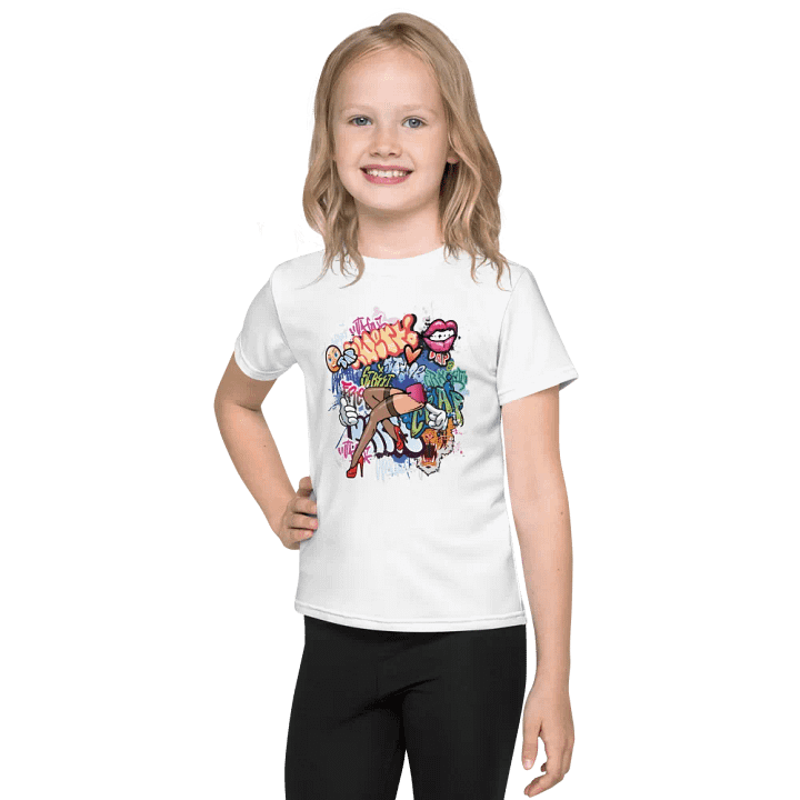 Street Graffiti Kids Crew Neck T-Shirt product image (1)