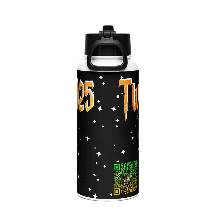 Foxy TwitchCon 2025 Stainless Steel Water Bottle product image (2)