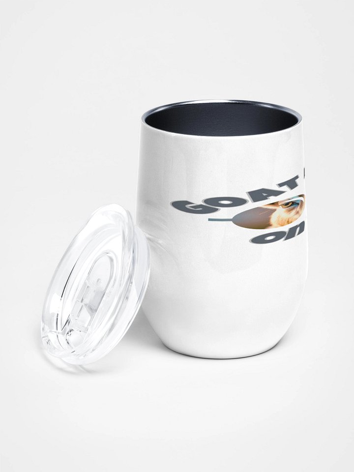 Goat My Eye On You Wine Tumbler product image (2)