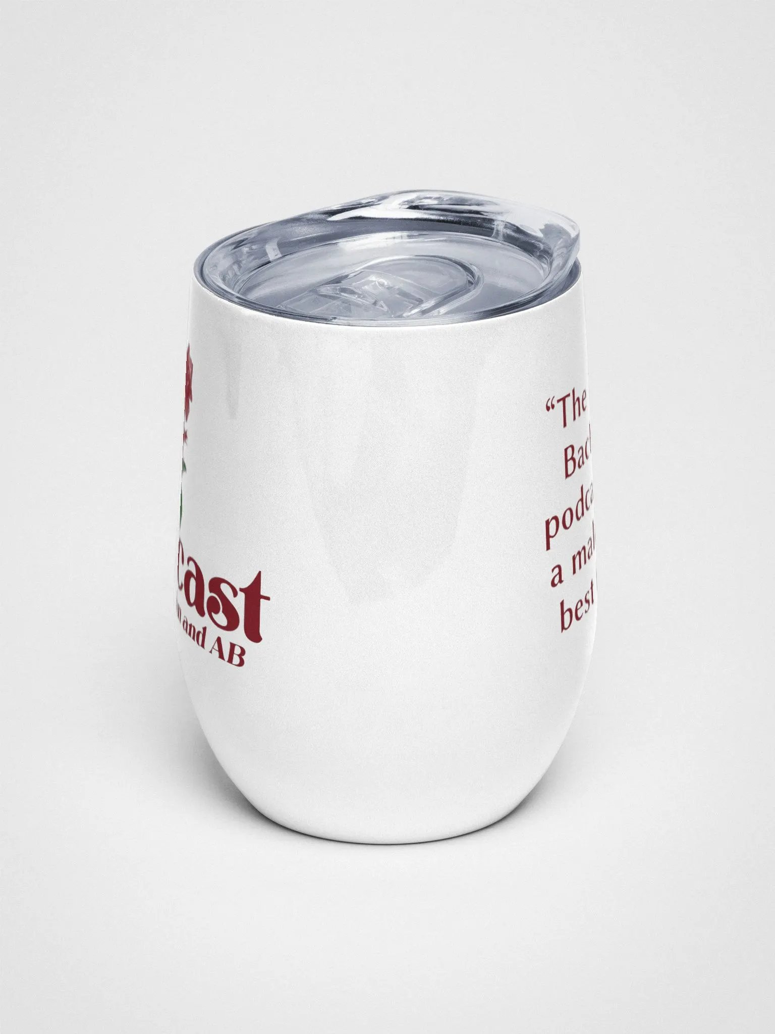 Retro Rose Wine Tumbler product image (2)