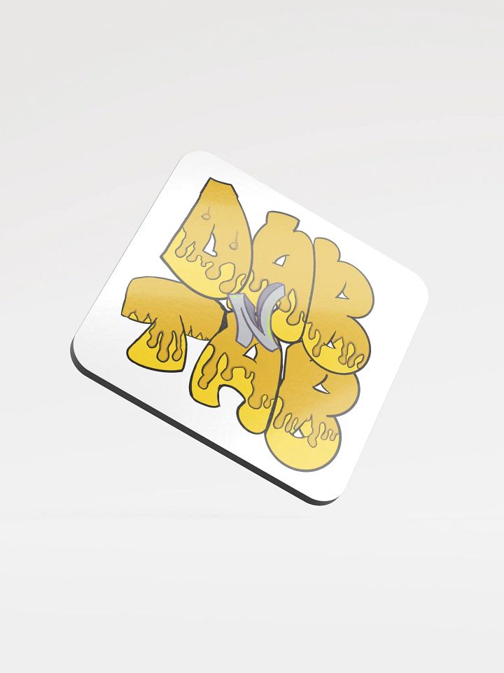 Dab N Tab Glossed Cork Coaster product image (1)