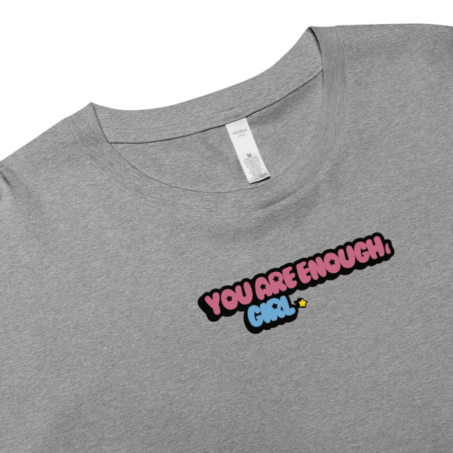 You Are Enough Crop Top product image (50)