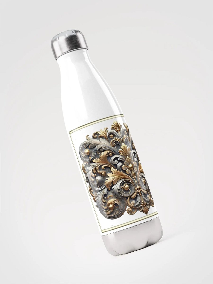 Opulent Scrollwork Stainless Steel Water Bottle product image (5)